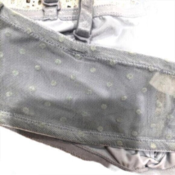 NWT Free People Light Blue Bandeau Bra Small - Picture 6 of 6